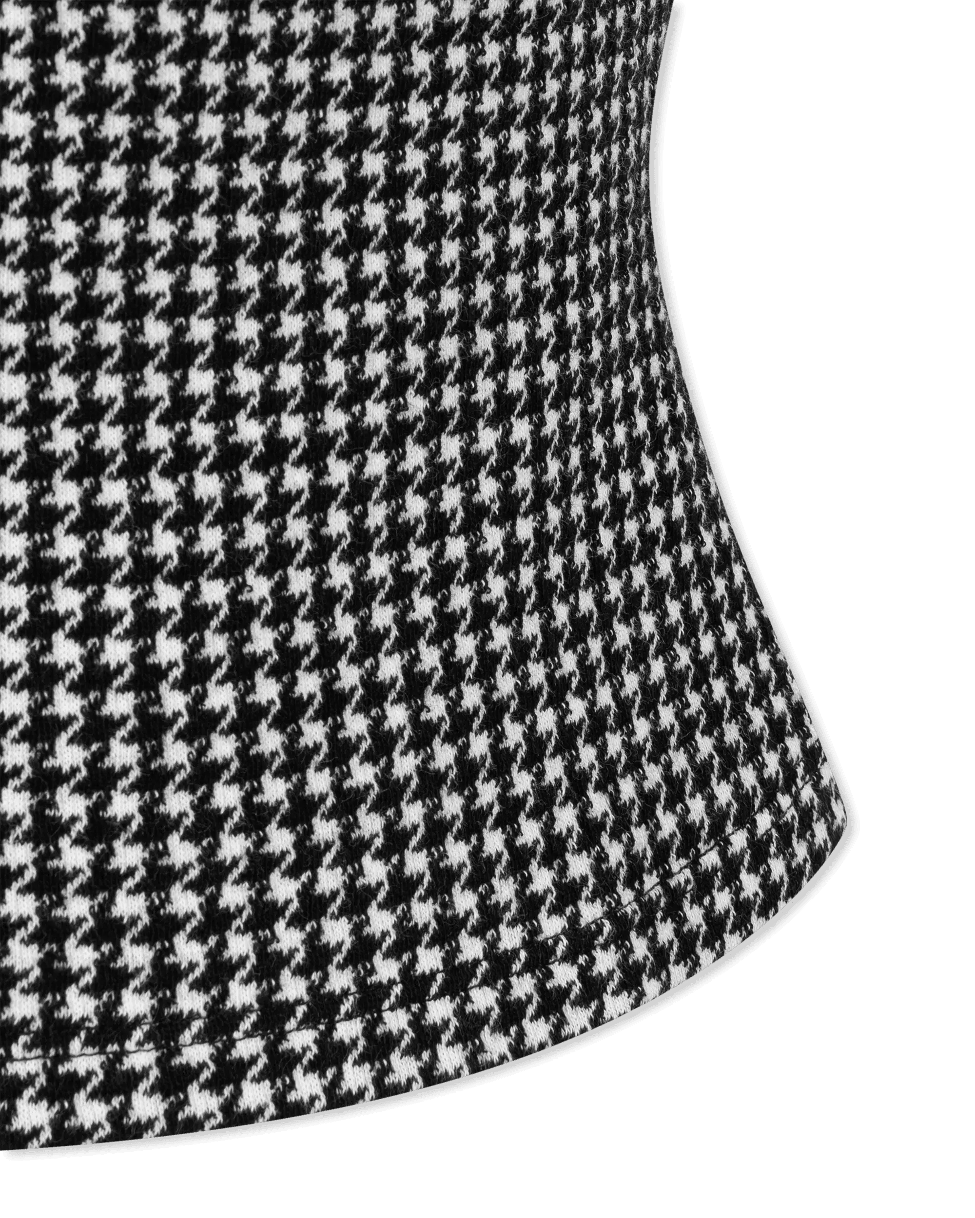 Dohanne Houndstooth Sleeveless Top