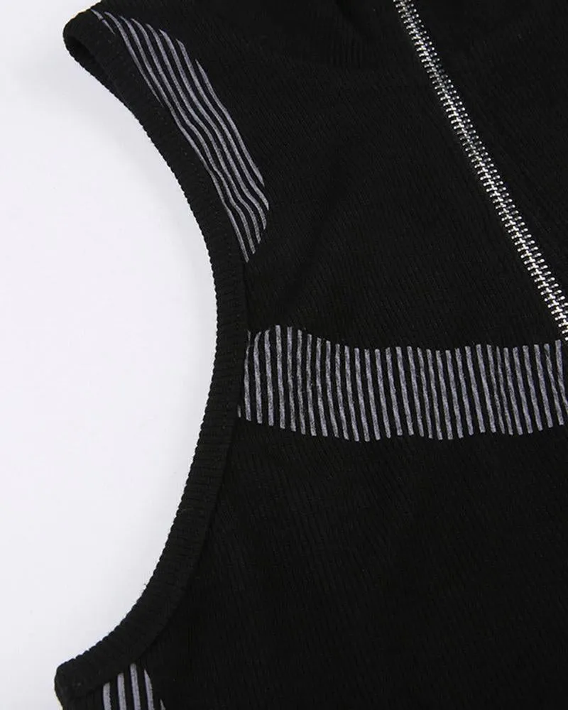 Ecktois Racer High Neck Top