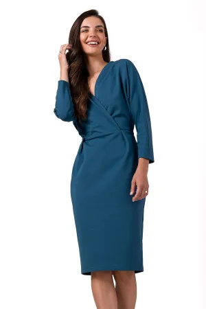 Elegant Batwing Sleeve Daydress