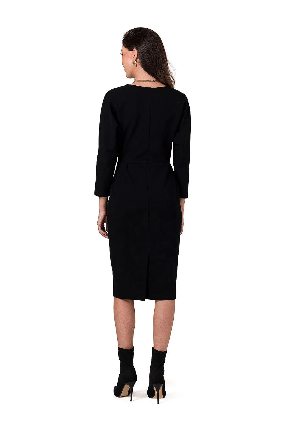 Elegant Batwing Sleeve Daydress