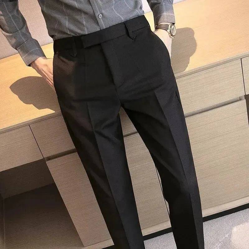 EliteWear British Style Formal Pants