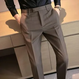 EliteWear British Style Formal Pants