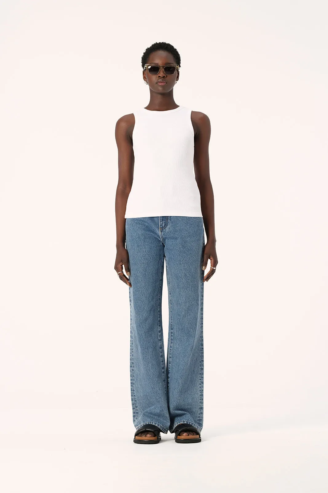 Elka Collective - Nola Tank Top in White