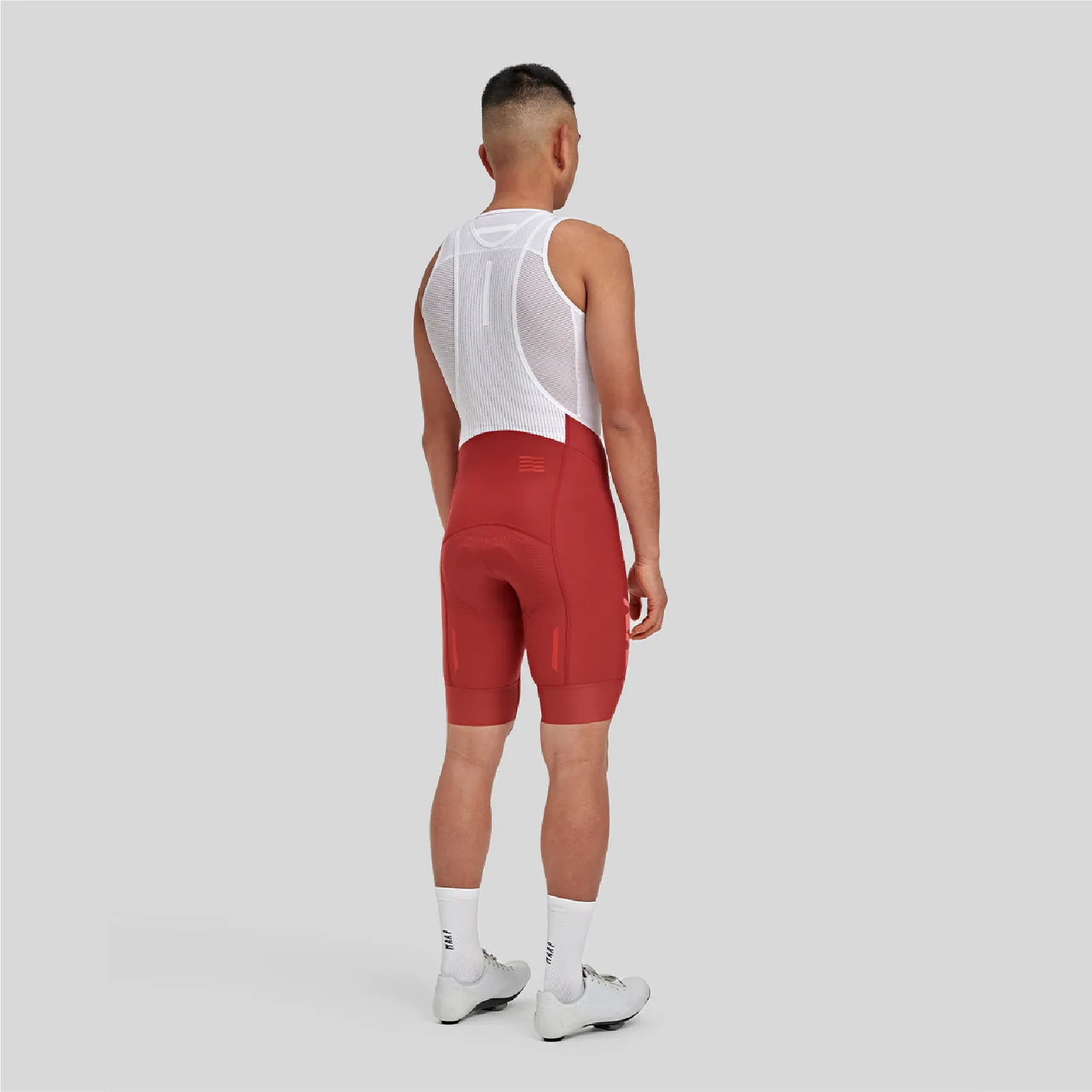 Ellipse Team Bib Evo Short Dark Crimson