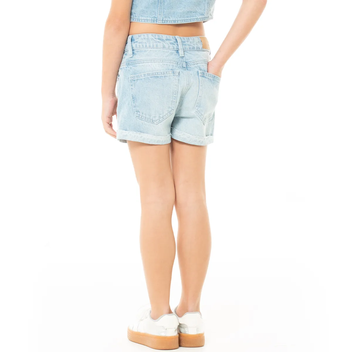 EMBROIDERED SHORTS FOR GIRLS