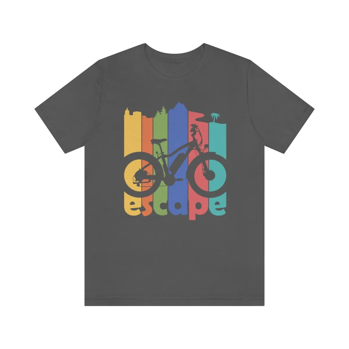 escape: Mens and Womens Electric Bike T Shirt