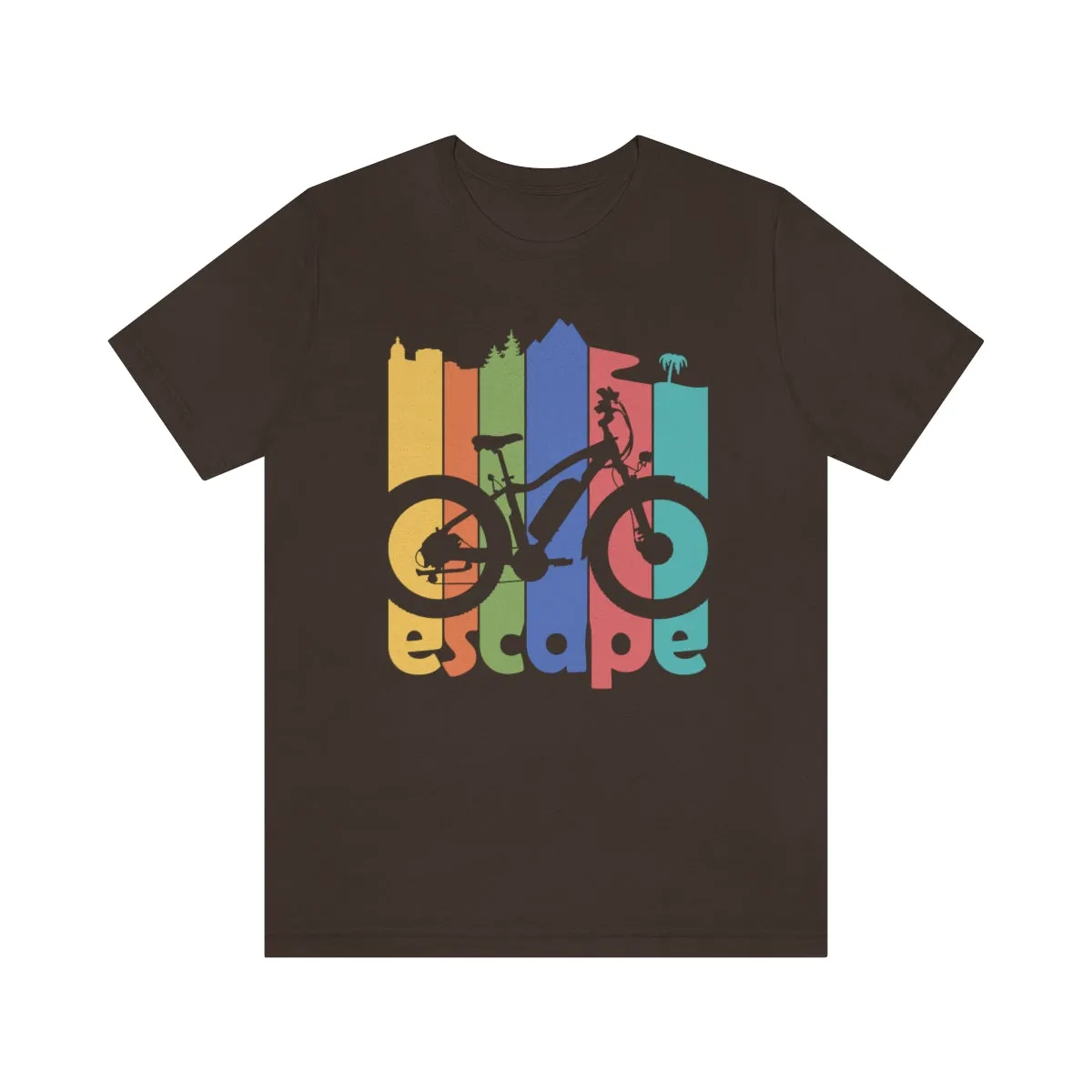 escape: Mens and Womens Electric Bike T Shirt