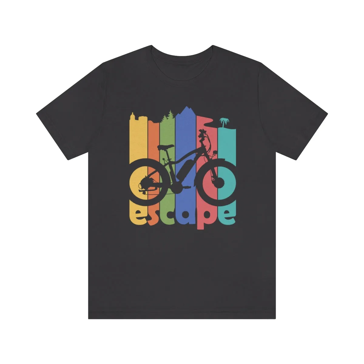 escape: Mens and Womens Electric Bike T Shirt
