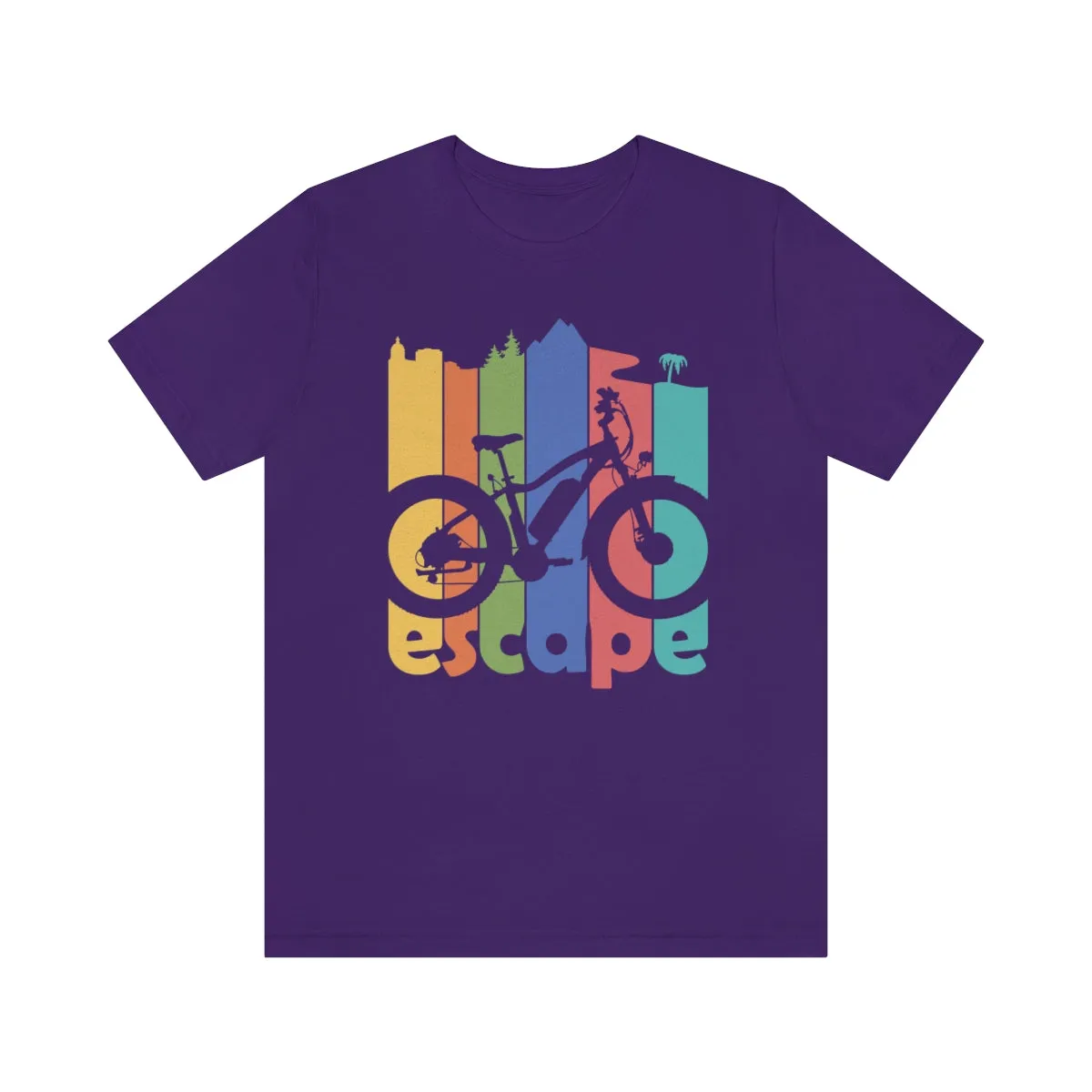 escape: Mens and Womens Electric Bike T Shirt