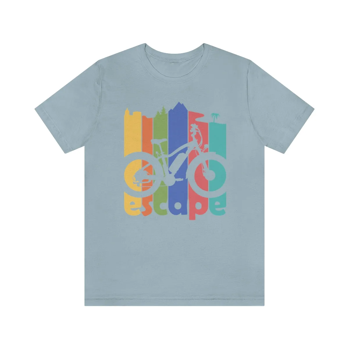 escape: Mens and Womens Electric Bike T Shirt