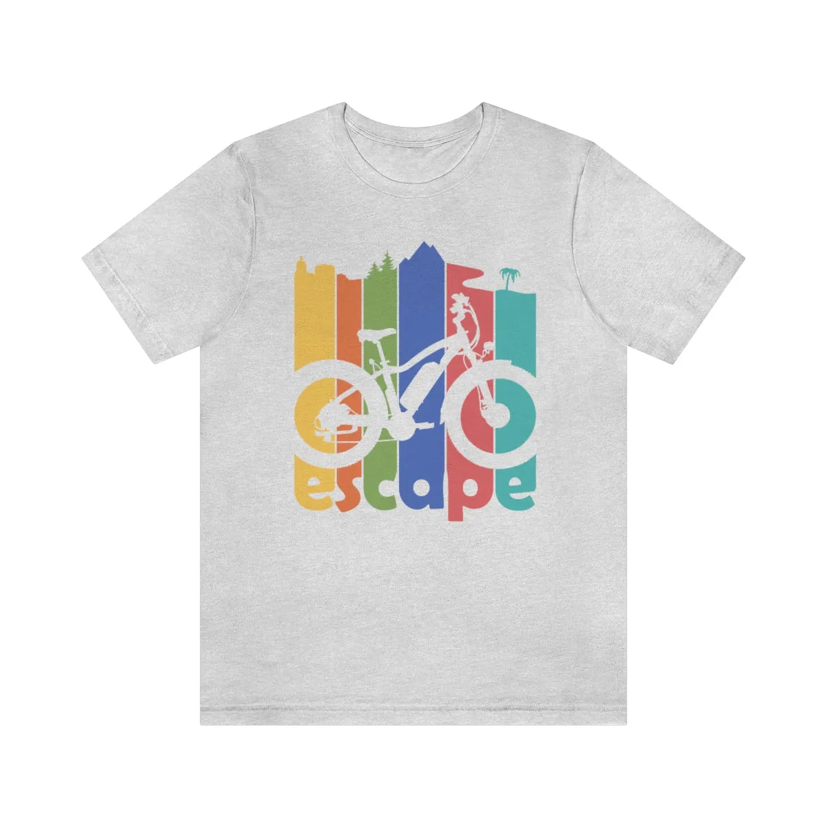 escape: Mens and Womens Electric Bike T Shirt