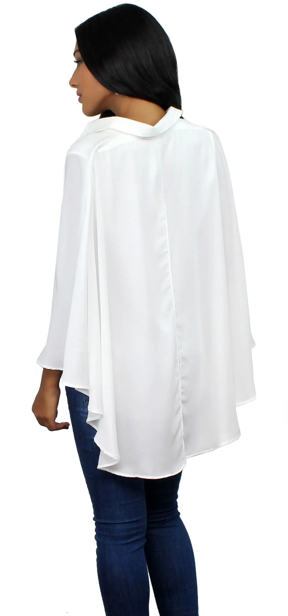 Essential Cape White Top