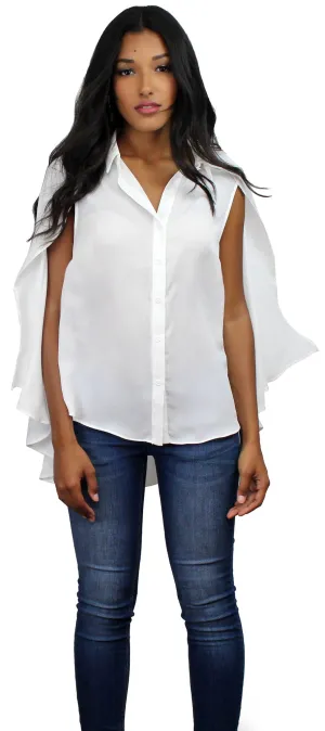 Essential Cape White Top