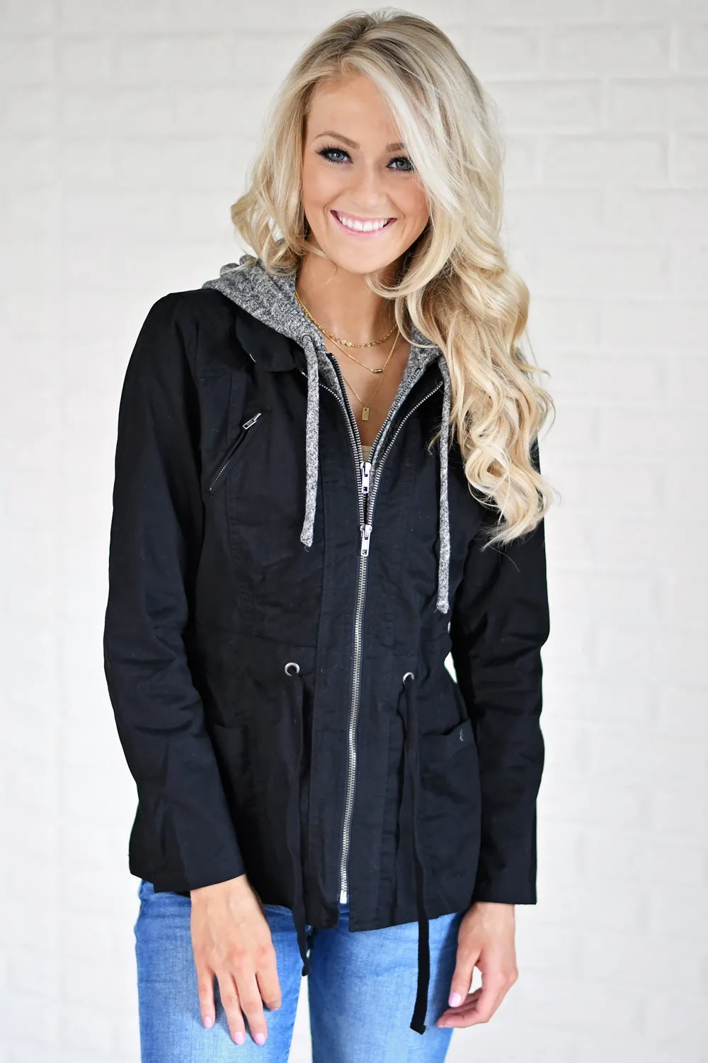 Essential Fall Jacket - Black
