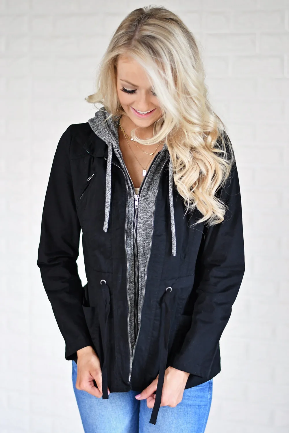 Essential Fall Jacket - Black