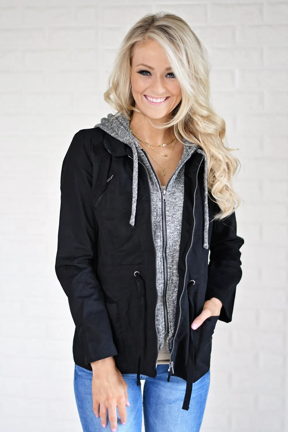 Essential Fall Jacket - Black