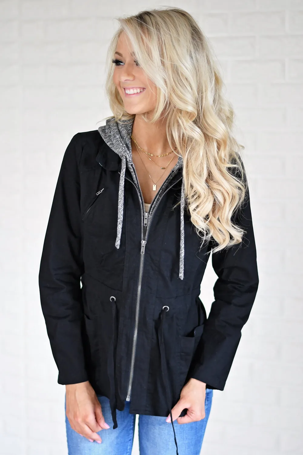Essential Fall Jacket - Black