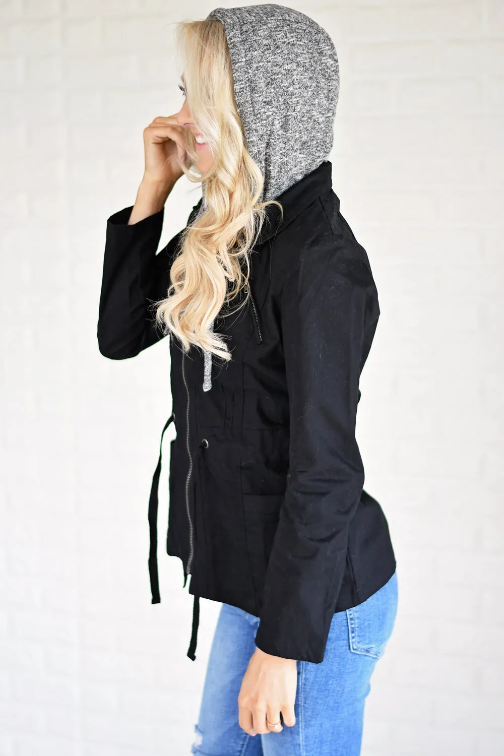 Essential Fall Jacket - Black