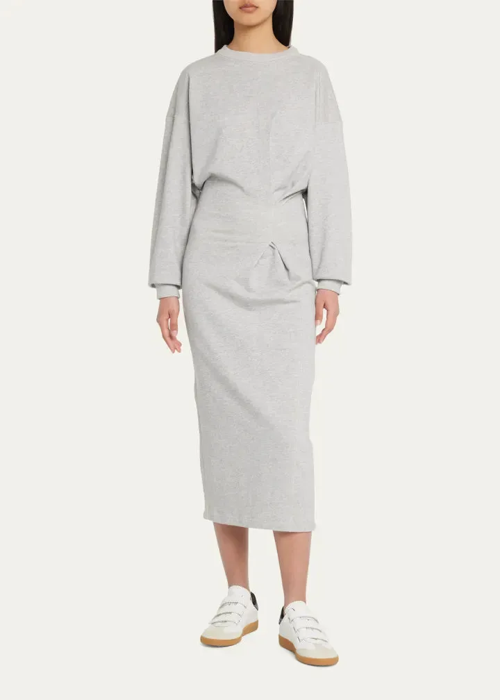 ETOILE ISABEL MARANT
Meg Drop-Shoulder Midi Sweatshirt Dress