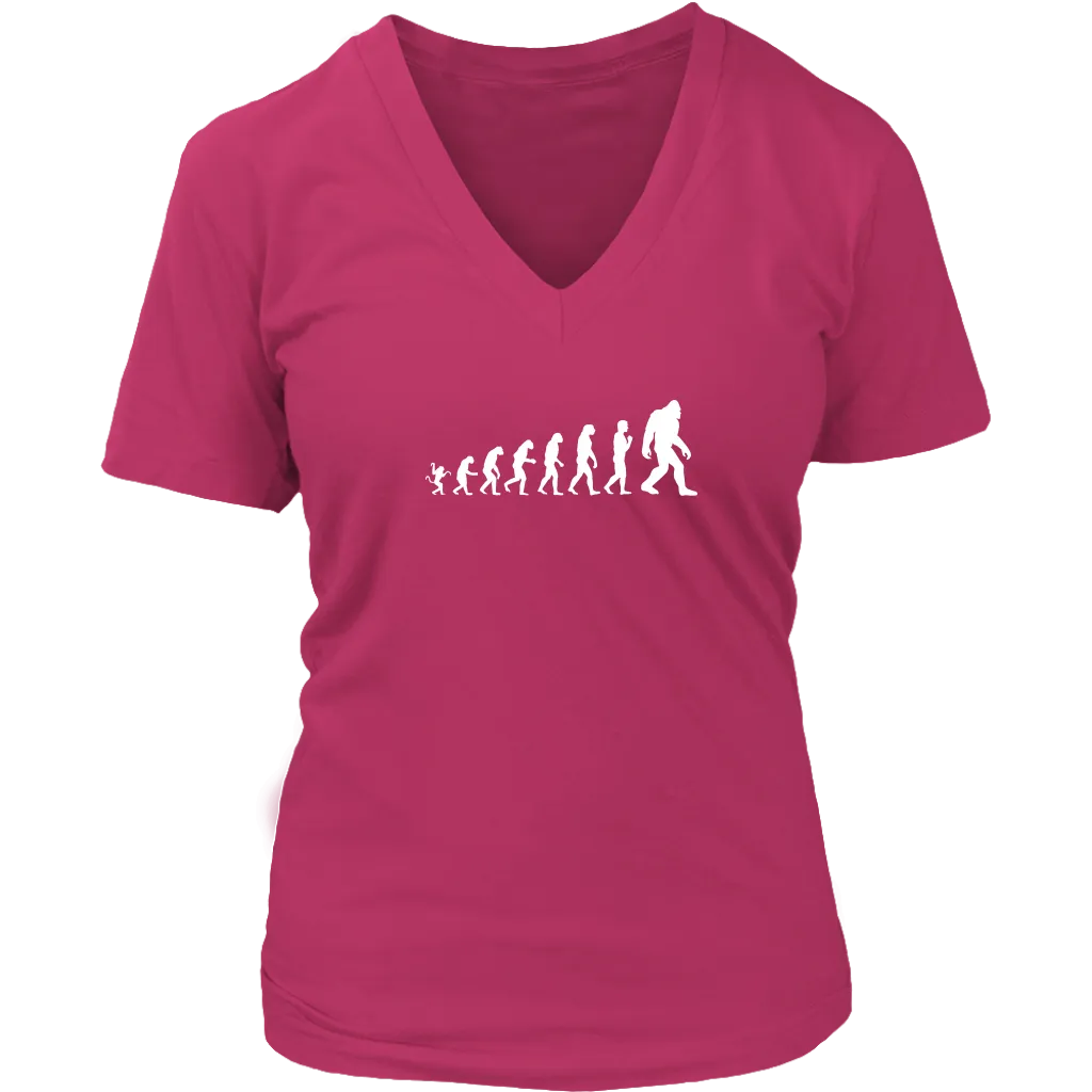 Evolution of Bigfoot V-neck