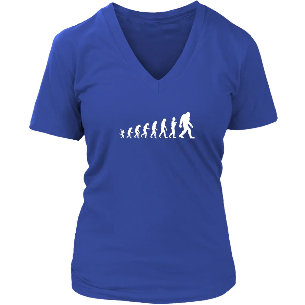 Evolution of Bigfoot V-neck