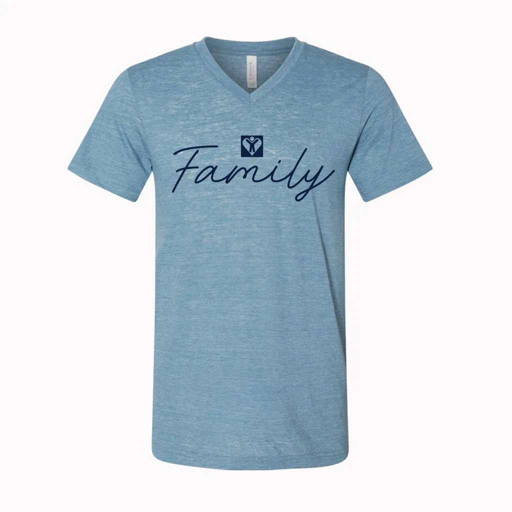 Family Jersey V-Neck (Multiple Colors Available)