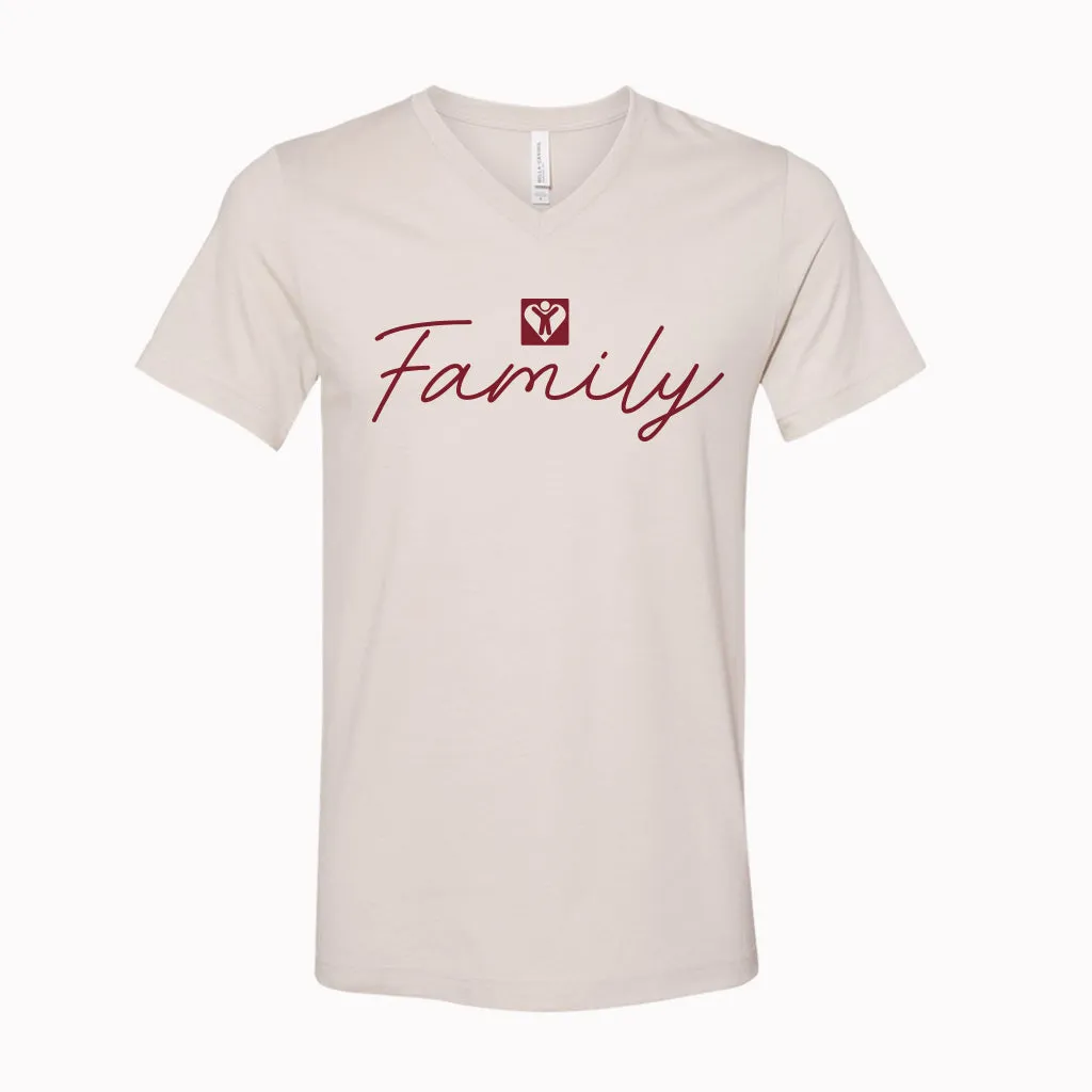 Family Jersey V-Neck (Multiple Colors Available)