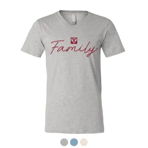 Family Jersey V-Neck (Multiple Colors Available)