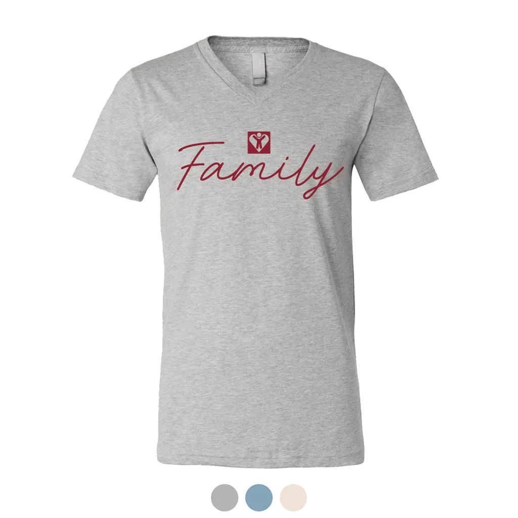 Family Jersey V-Neck (Multiple Colors Available)