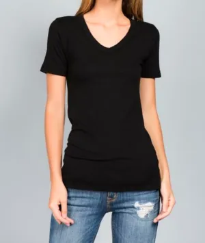 Favorite Short Sleeve V-neck