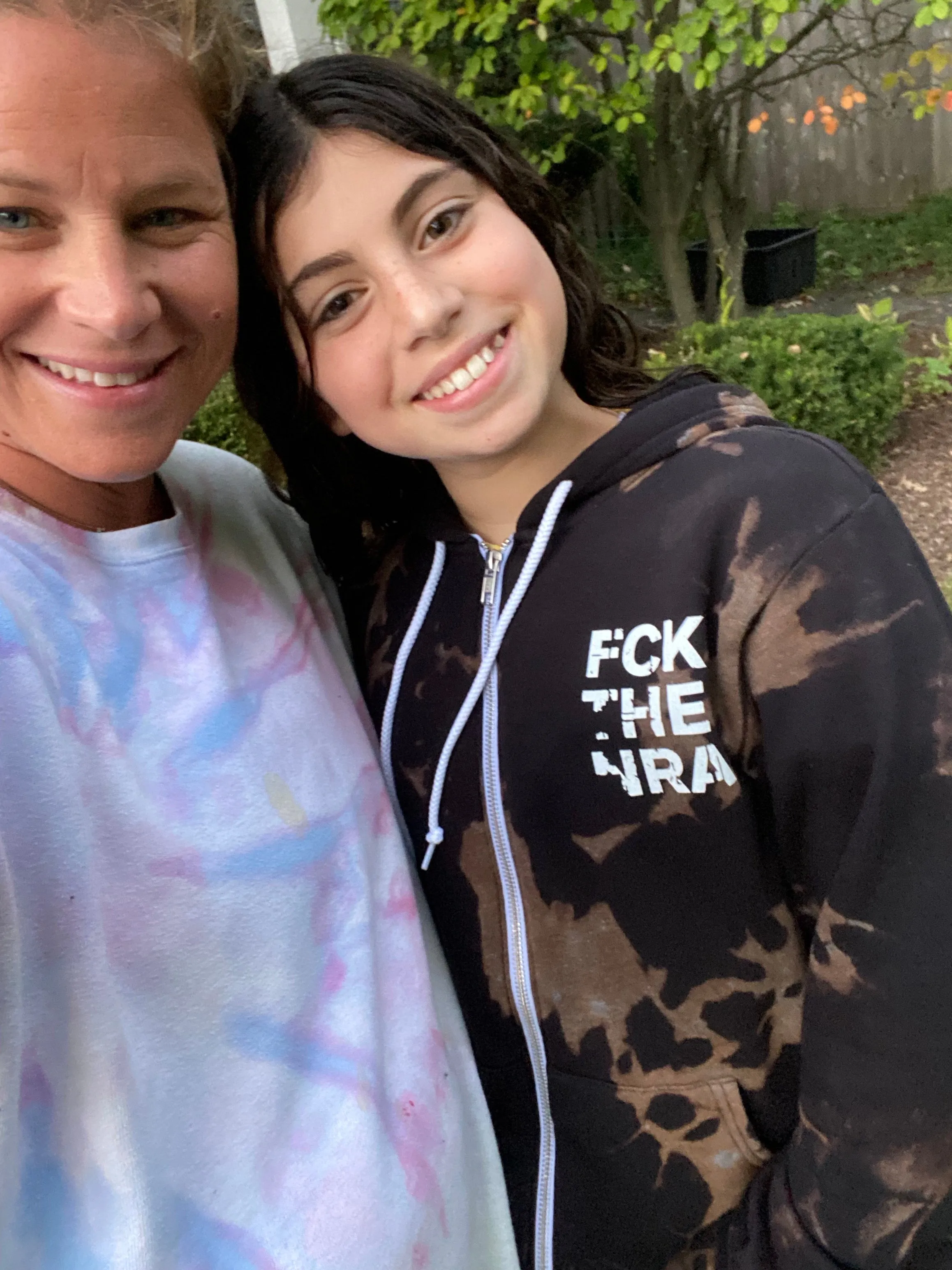 FCK THE NRA Zip-Up Hoodie Sweatshirt