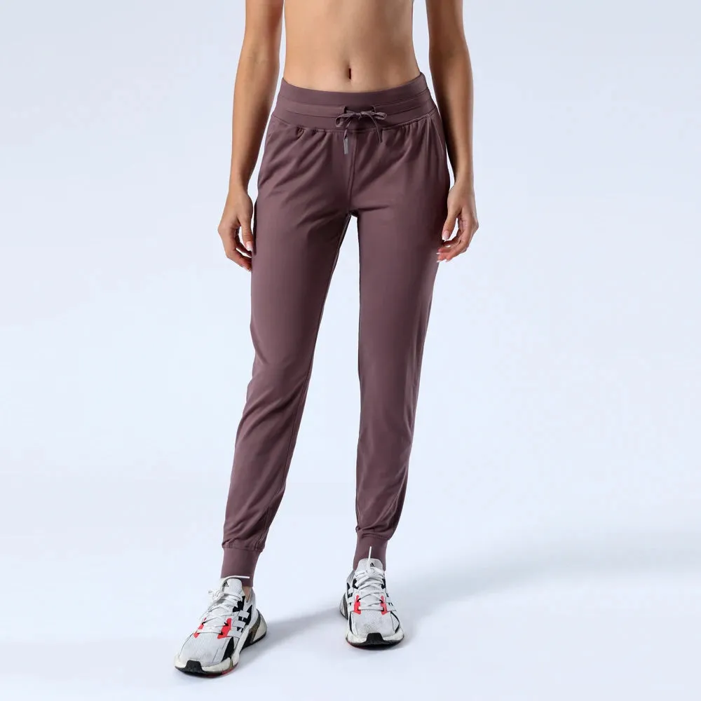 Fitted Drawstring Joggers