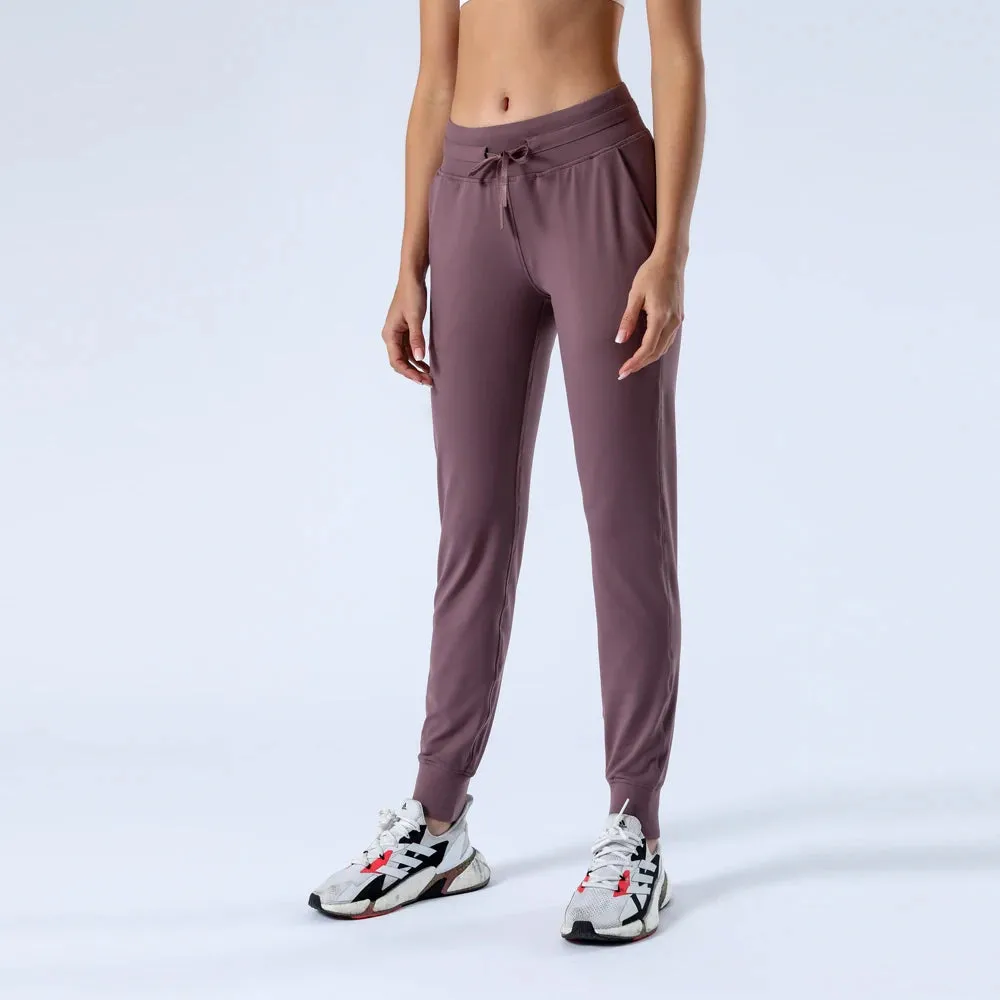 Fitted Drawstring Joggers