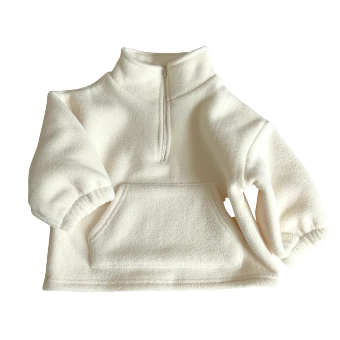 Fleeced Zip-Up
