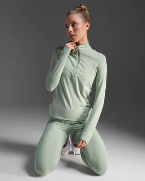 Flex 1/2 Zip Long Sleeve