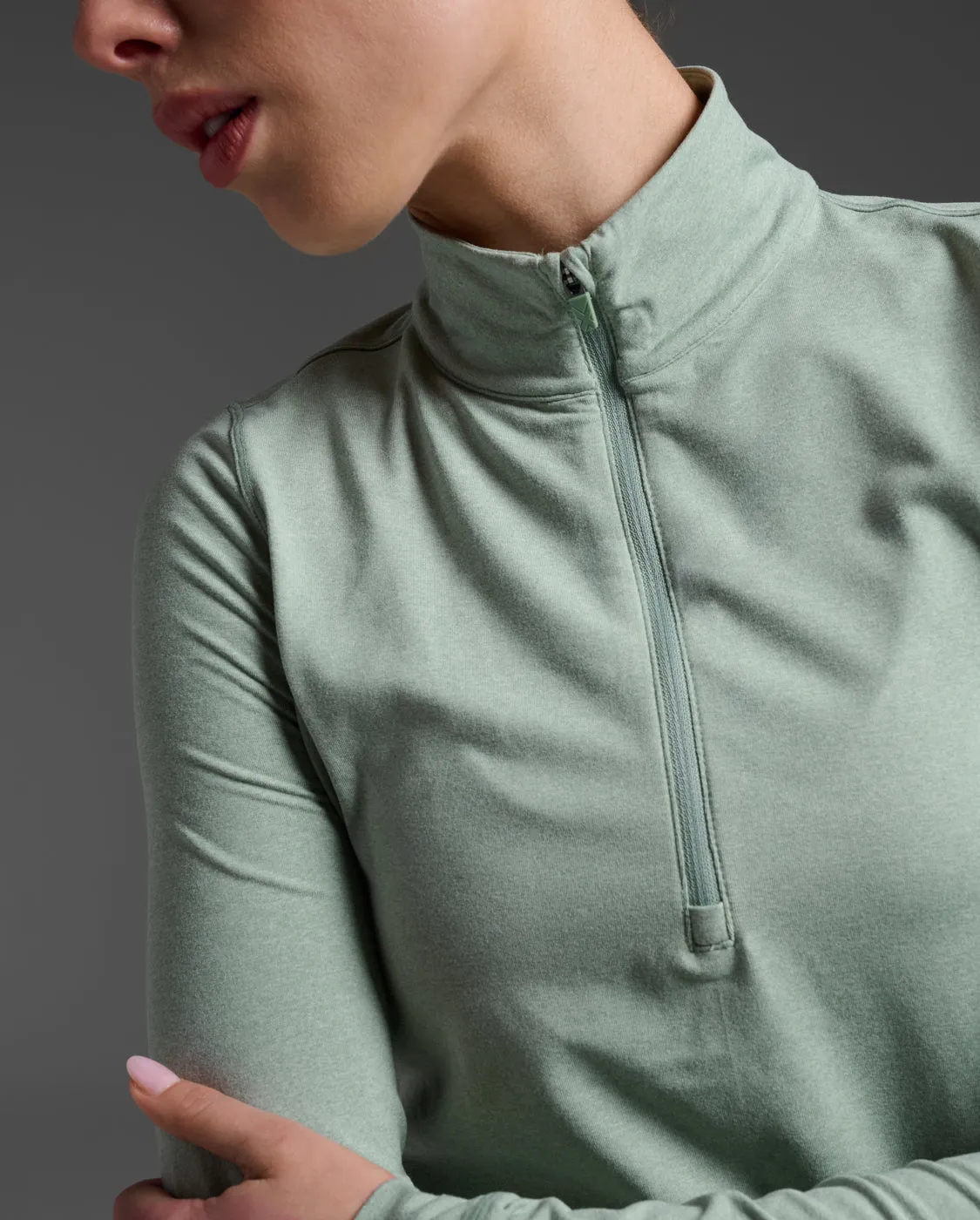 Flex 1/2 Zip Long Sleeve
