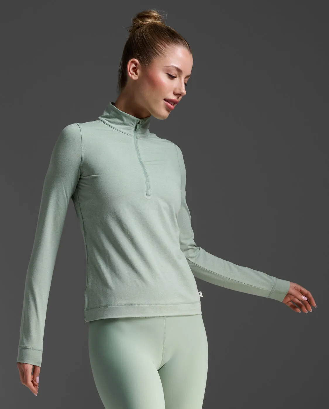 Flex 1/2 Zip Long Sleeve