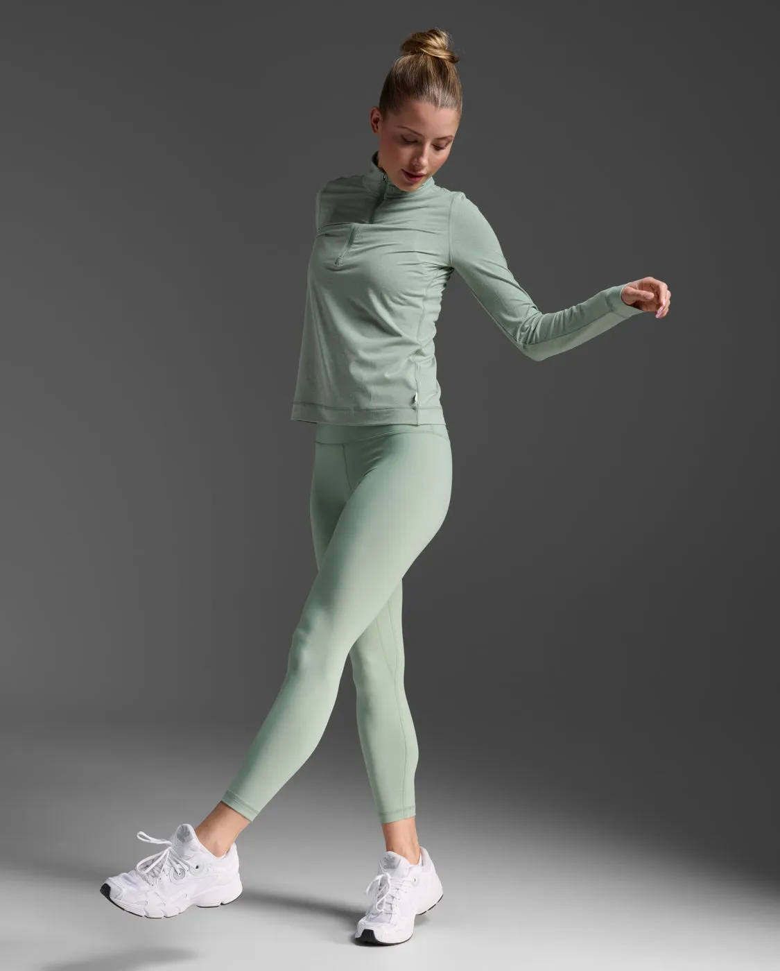 Flex 1/2 Zip Long Sleeve