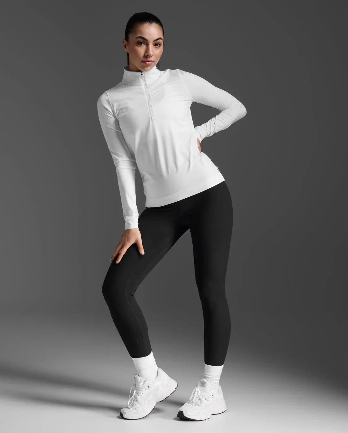 Flex 1/2 Zip Long Sleeve