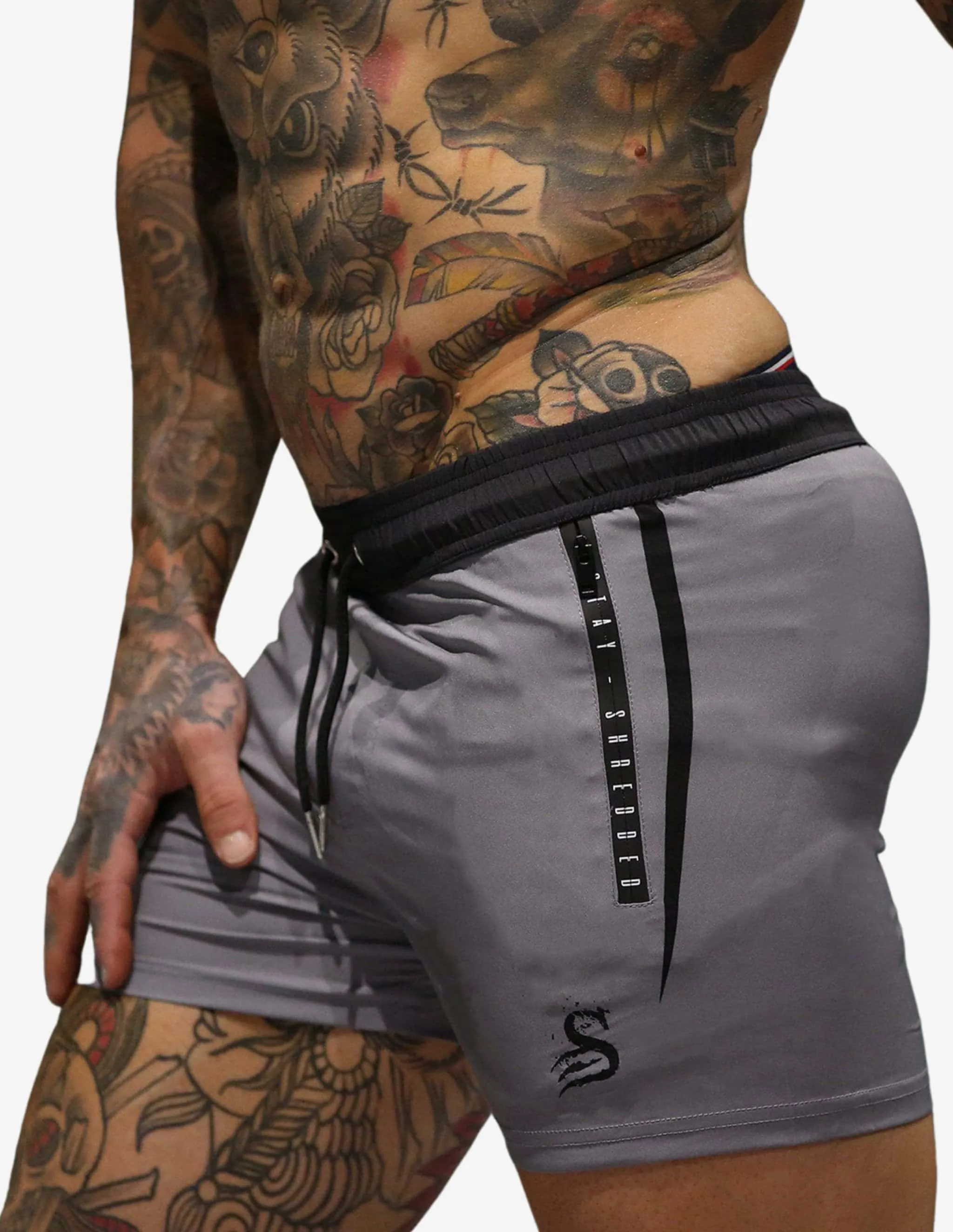 FLEX - Lifting Shorts - GREY