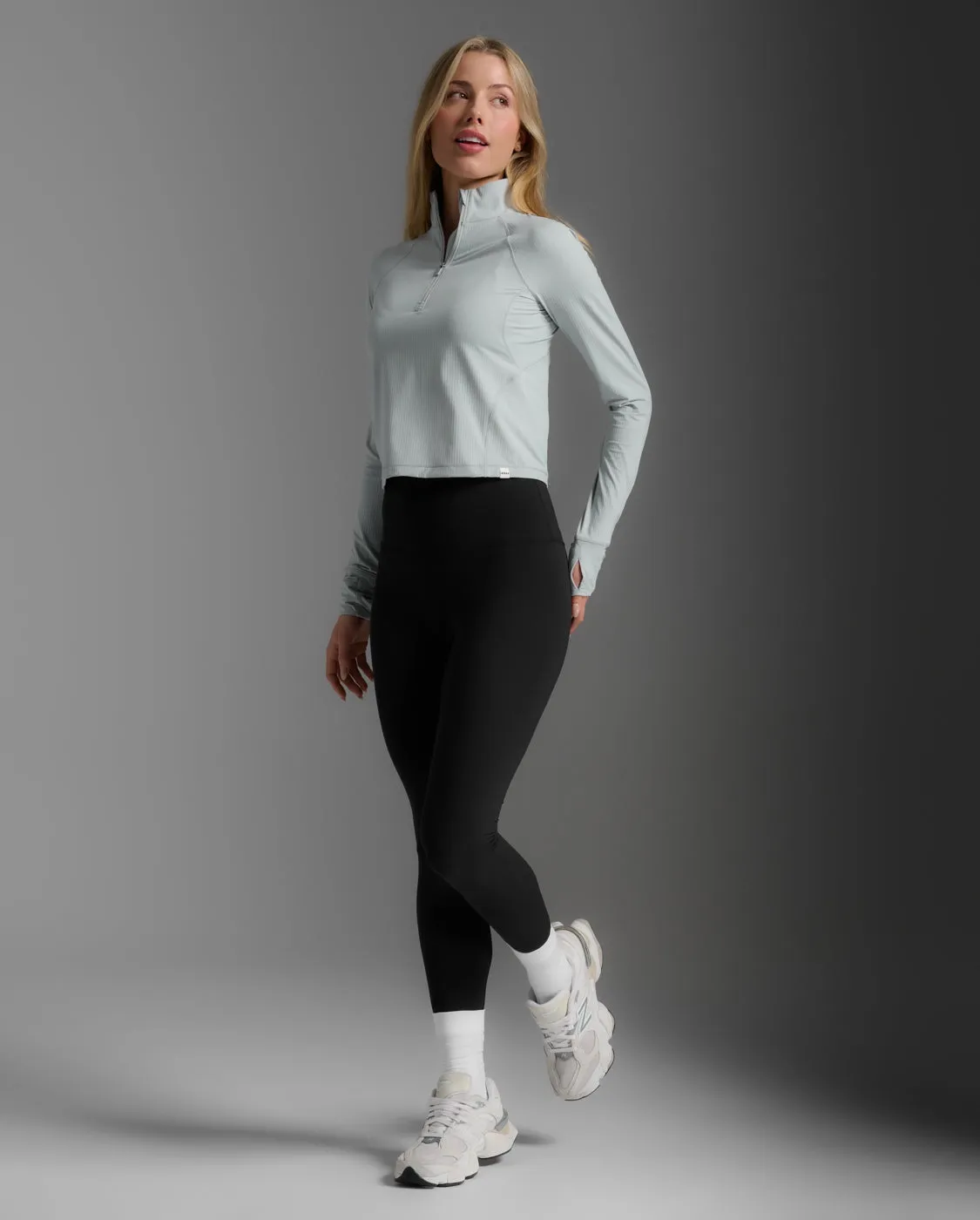 Flex Waffle 1/2 Zip Long Sleeve