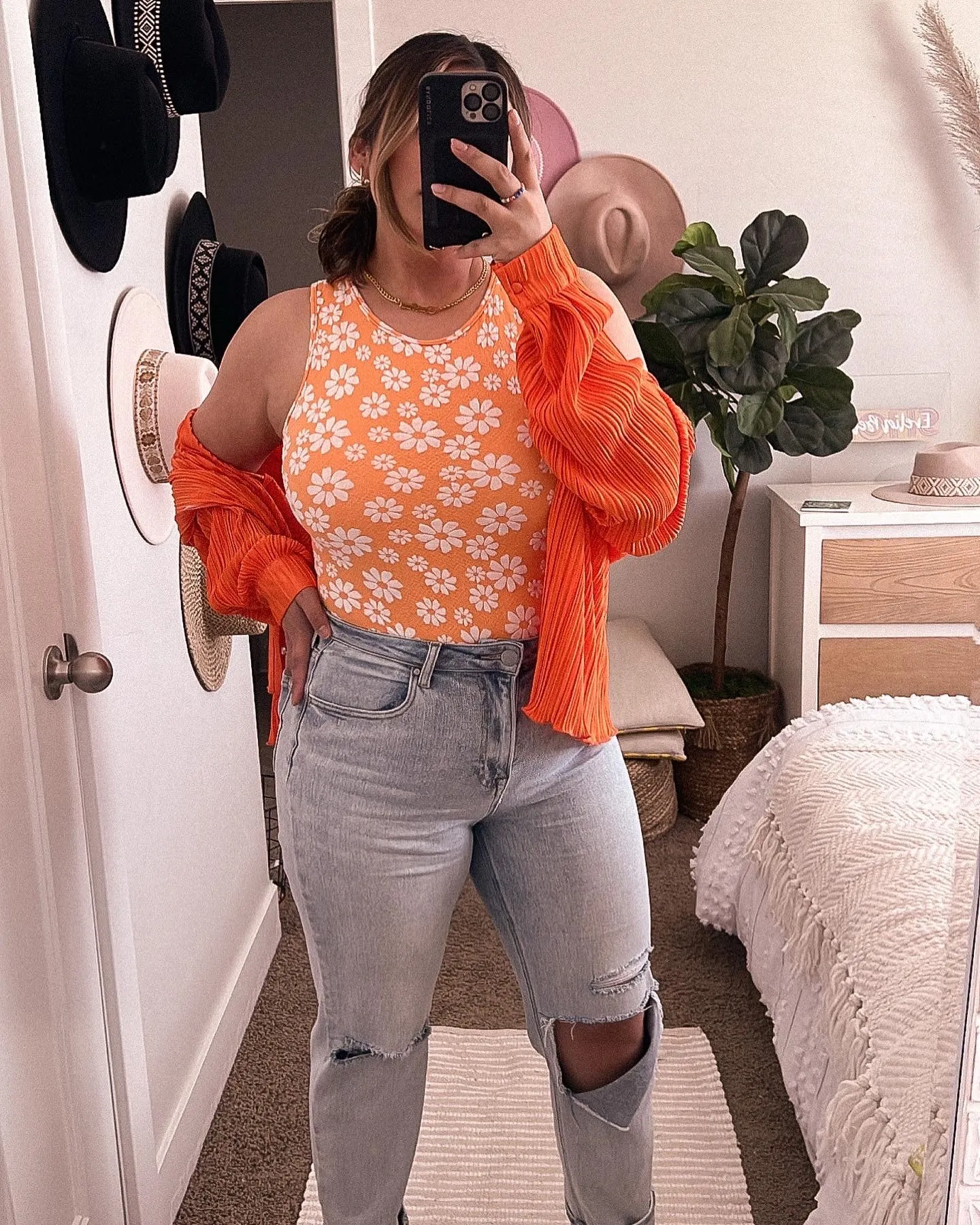 florecer bodysuit (2 COLORS)