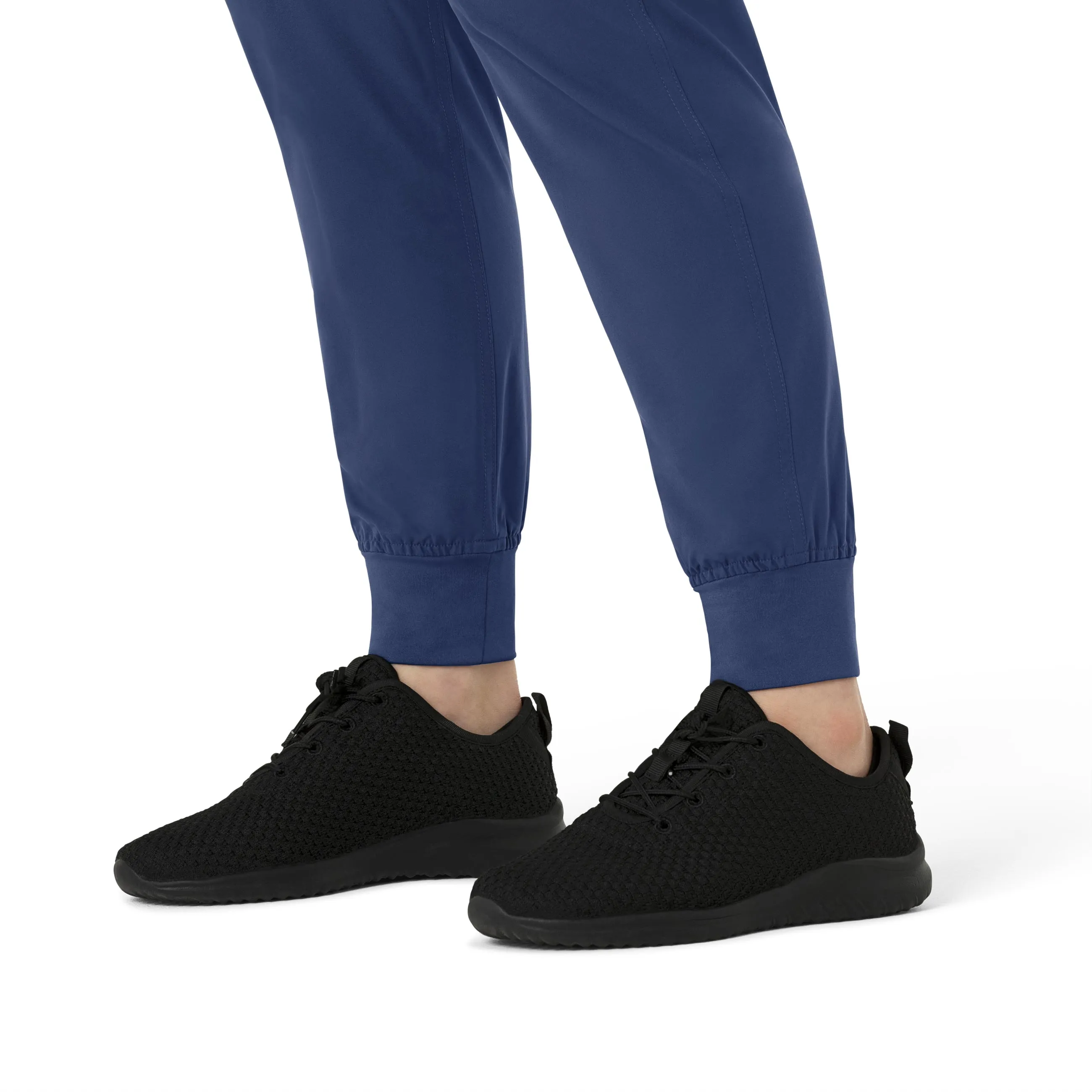 Force Essentials C54113 Maternity Jogger Scrub Pants Navy