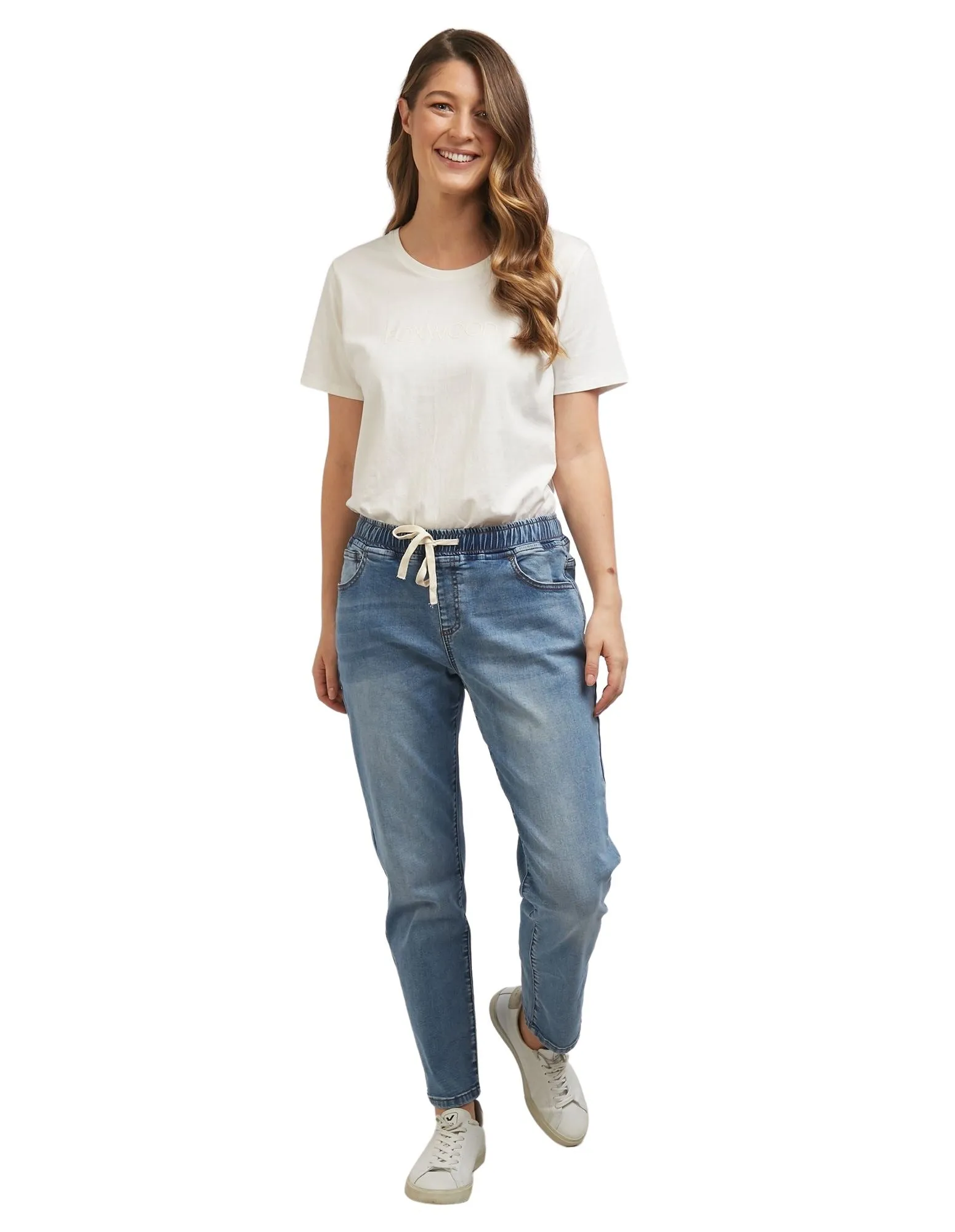Foxwood - Juliette Jogger Jean - Light Blue