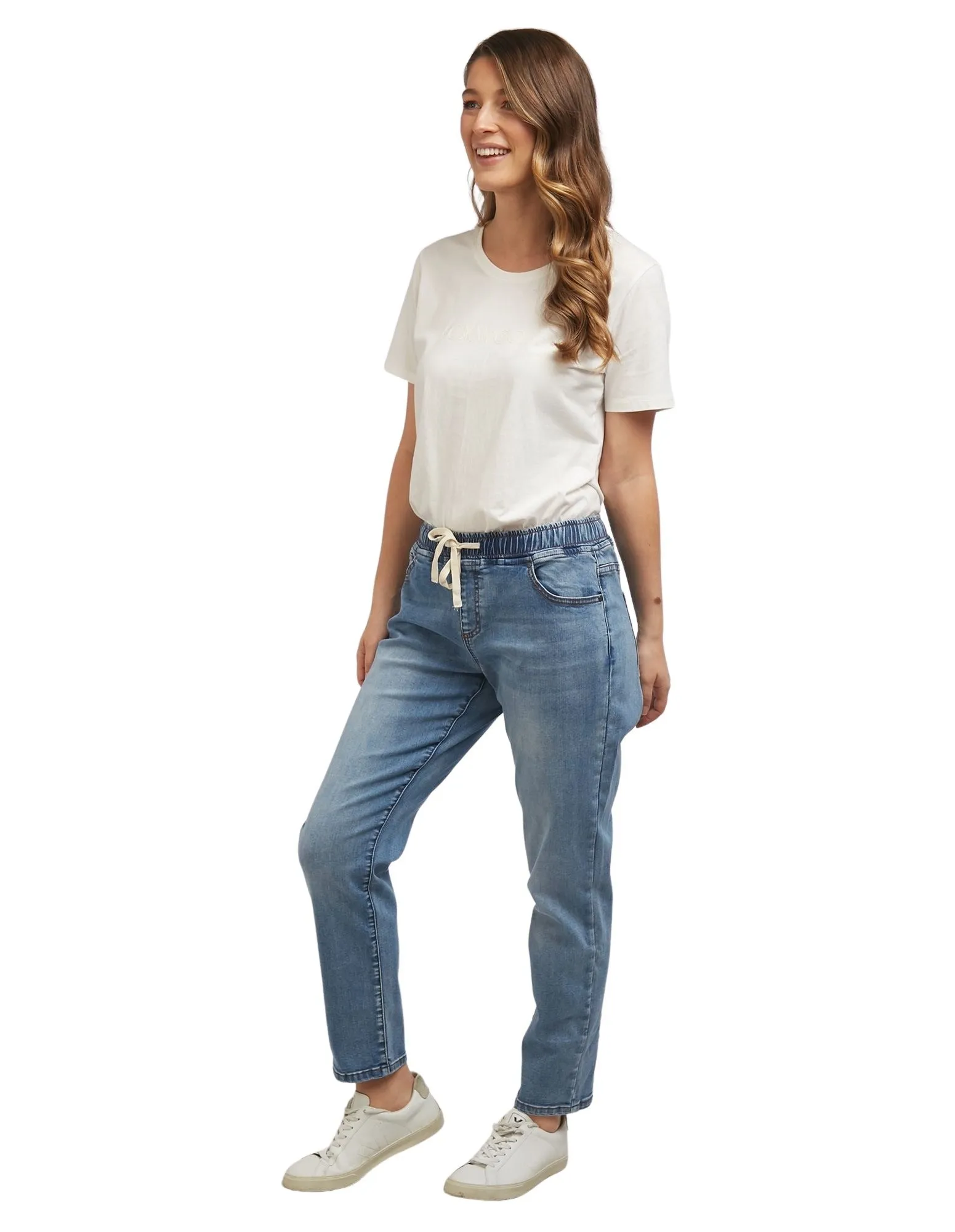 Foxwood - Juliette Jogger Jean - Light Blue
