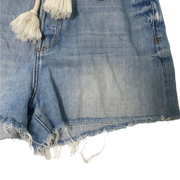 Frame high rise button fly cut off shorts size 29