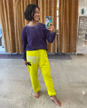 Free City Lux OG Sweatpant Glow Yellow