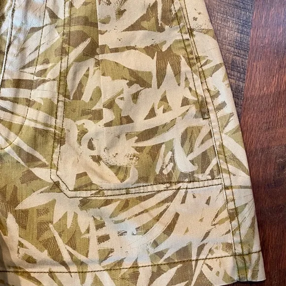 FREE PEOPLE High Rise Utility Shorts NWOT