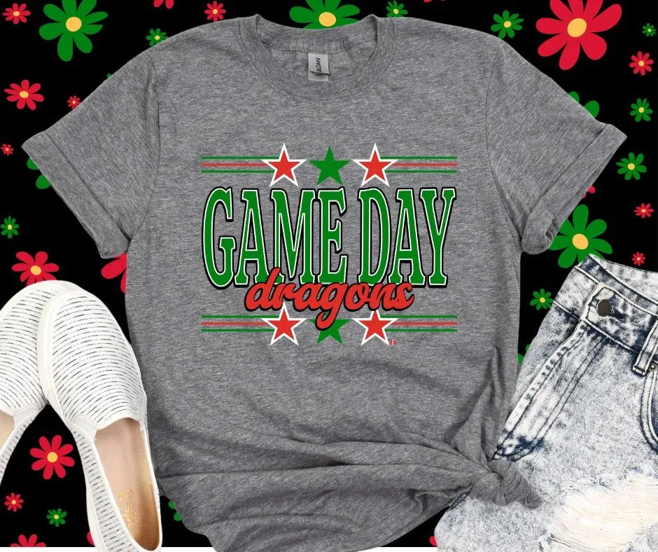 Game Day Dragons 3 Stars Grey Styles