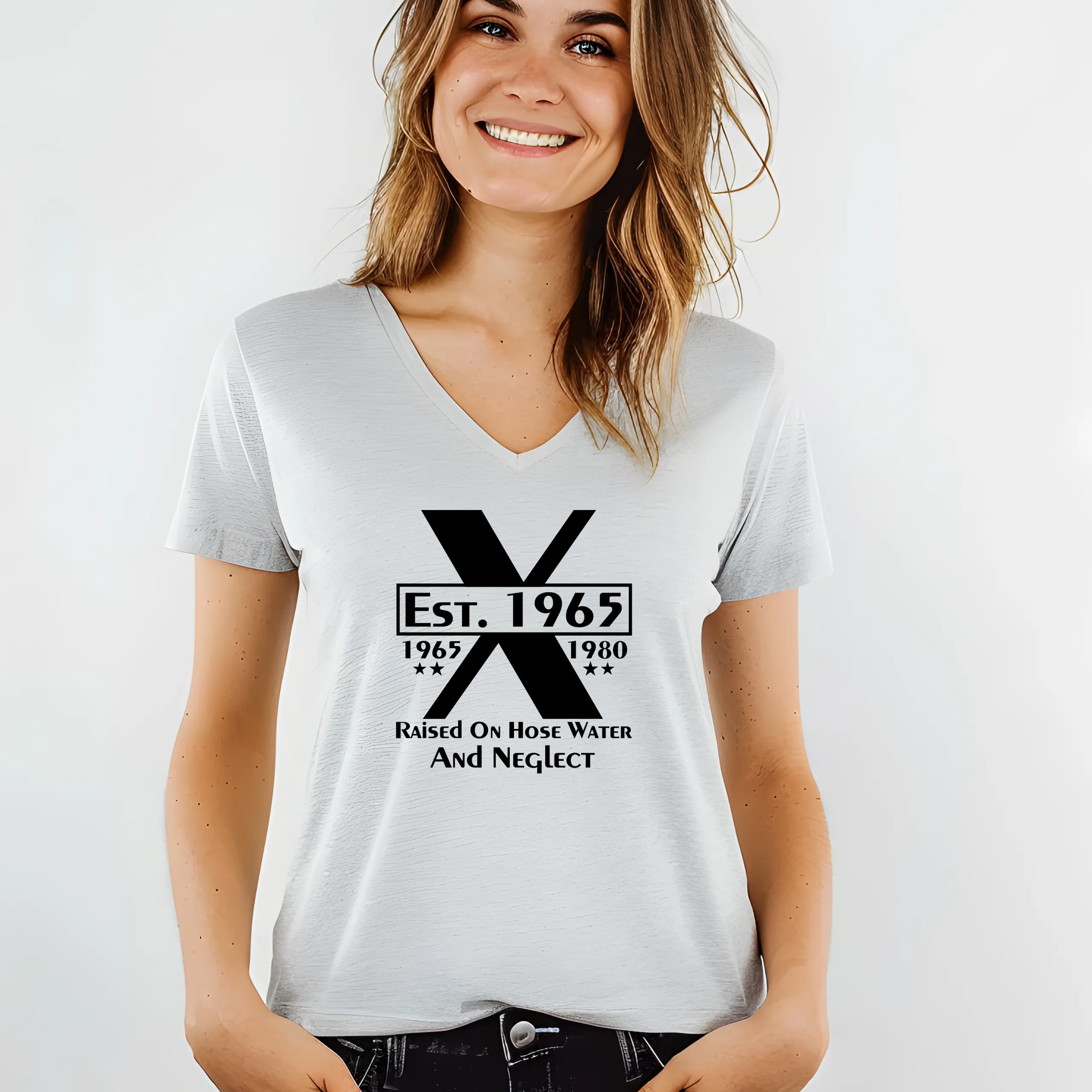 Generation X t-shirts | Crew neck | V Neck| 1965-1980 | SEC Apparel